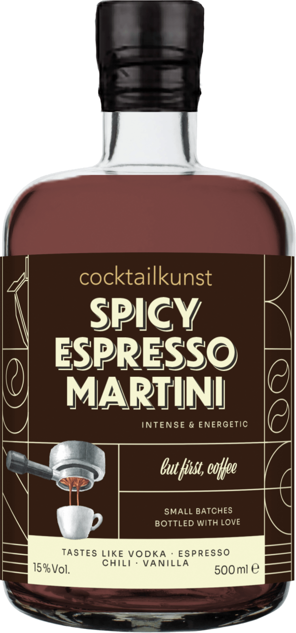 Cocktailkunst Spicy Espresso Martini