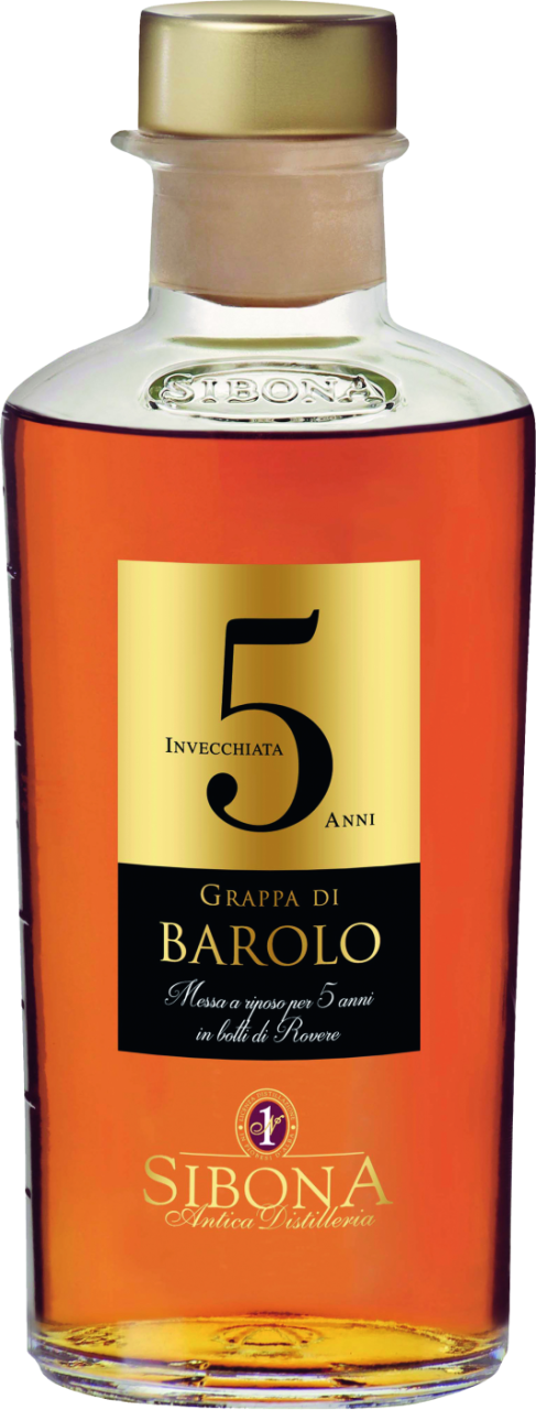 Sibona Grappa di Barolo Invecchiata 5 Anni