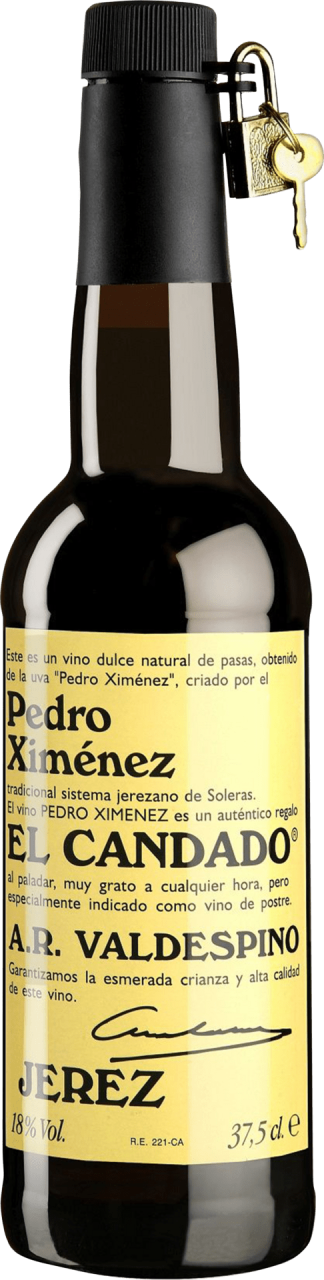 Valdespino Sherry DO El Candado Pedro Ximenez 0.375 L