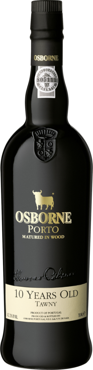 Quinta and Vineyard Bottlers Vinhos SA Osborne 10 Years Old Tawny Portwein