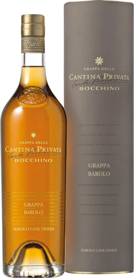 Bocchino Grappa di Barolo Barolo Cask Finish in HK 3 ltr