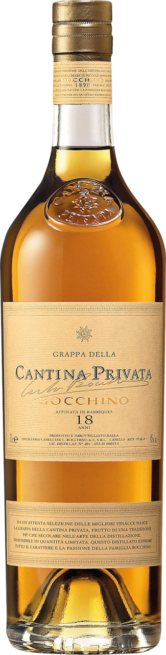 Bocchino Grappa della Cantina Privata 18 Jahre in HK