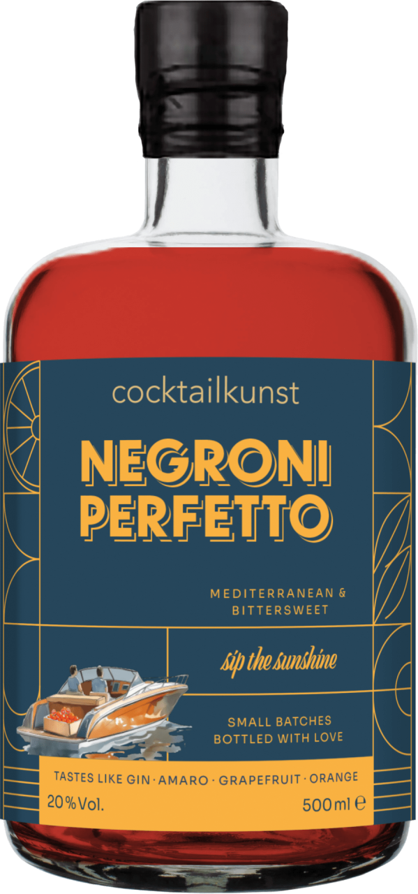 Cocktailkunst Negroni Perfetto