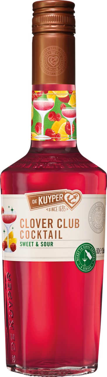 De Kuyper Clover Club Cocktail - Ready to Serve