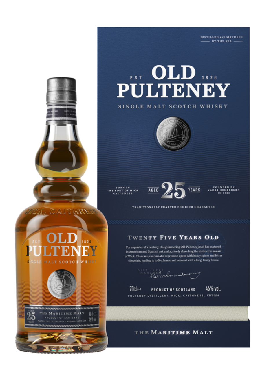 Old Pulteney 25 Years Old Single Malt Scotch Whisky