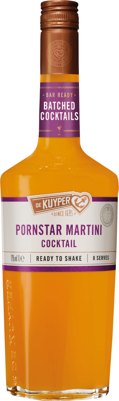 De Kuyper Pornstar Martini Cocktail