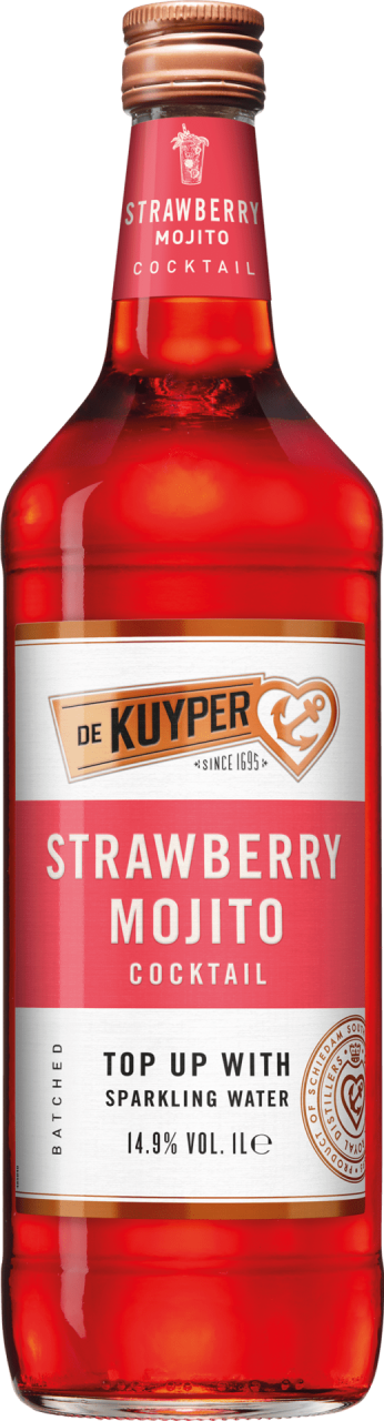 De Kuyper Strawberry Mojito Cocktail