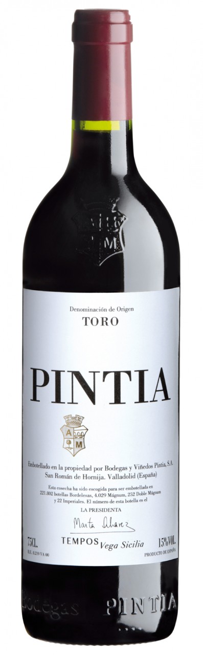 Pintia Bodegas Vega Sicilia Toro DO Vega Sicilia