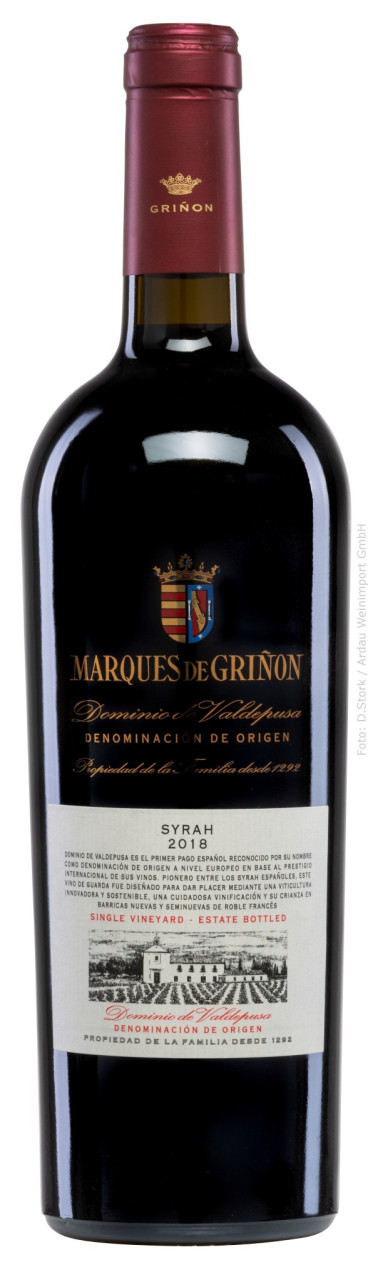 Marqués de Griñón Family Estates Dominio de Valdepusa Syrah