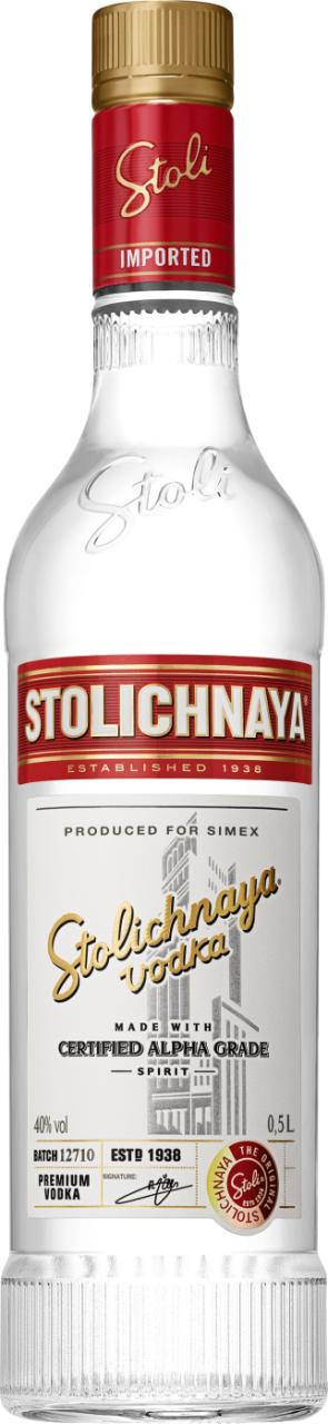 Stolichnaya Vodka 0,5 Liter