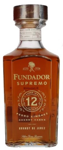 Fundador Brandy Supremo 12 Years PX