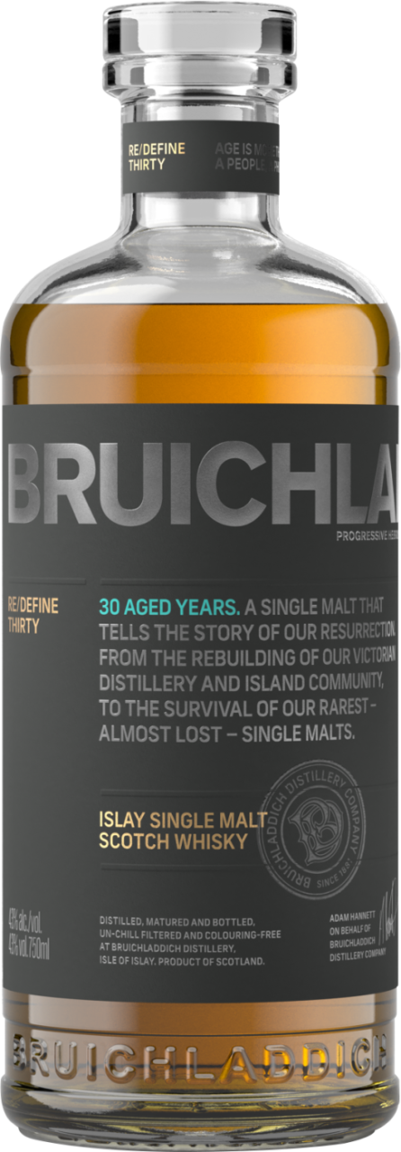 Bruichladdich 30 Aged Years Single Malt Scotch Whisky