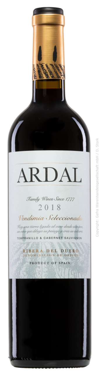 Bodegas Balbás Ardal Vendimia Seleccionada