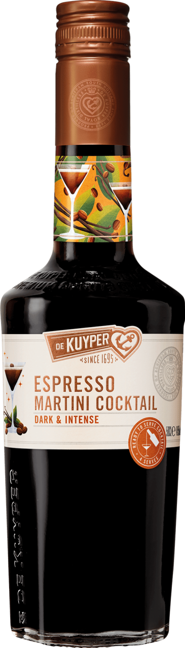 De Kuyper Espresso Martini Cocktail - Ready to Serve