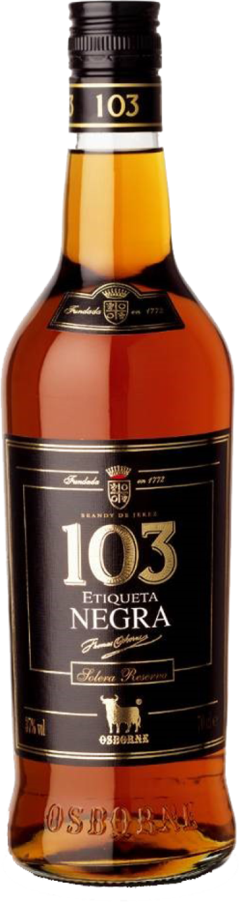 Osborne - 103 Etiqueta Negra Solera Reserva Brandy de Jerez