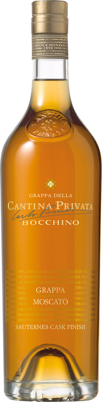 Bocchino Grappa di Moscato Sauternes Cask Finish in HK