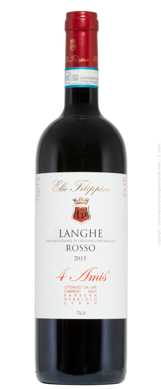 Elio Filippino Langhe Rosso 4 Amis